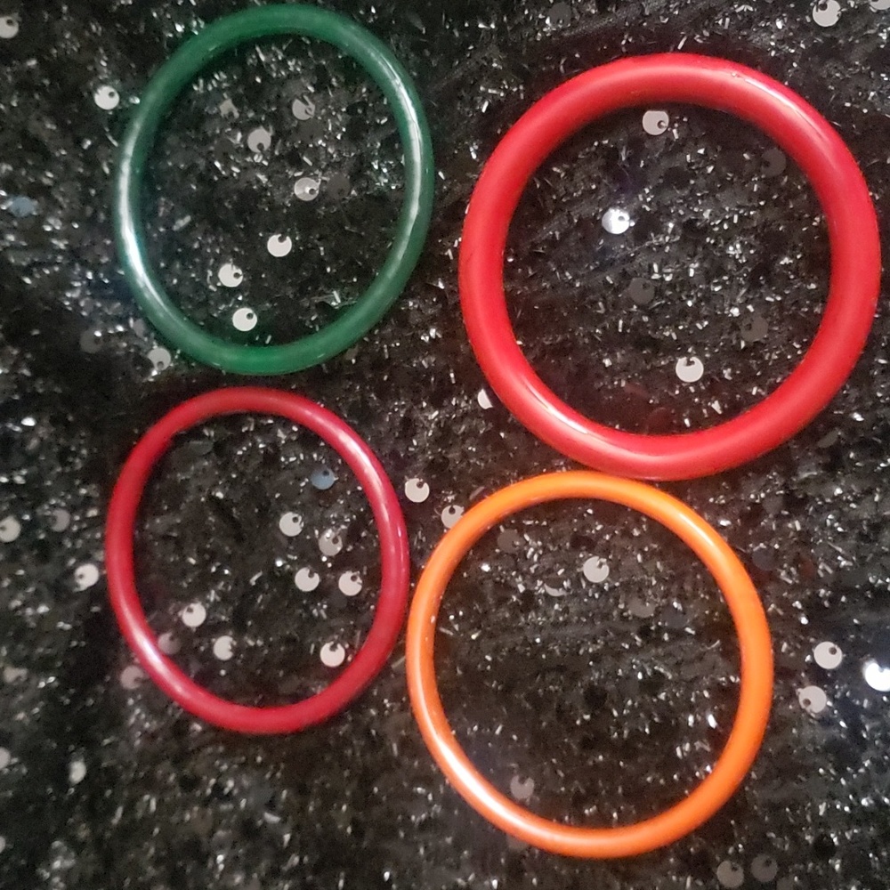 Vintage Glass Bracelets